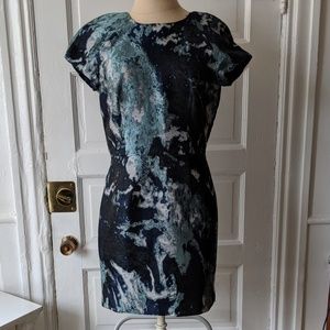 Zara abstract mini dress